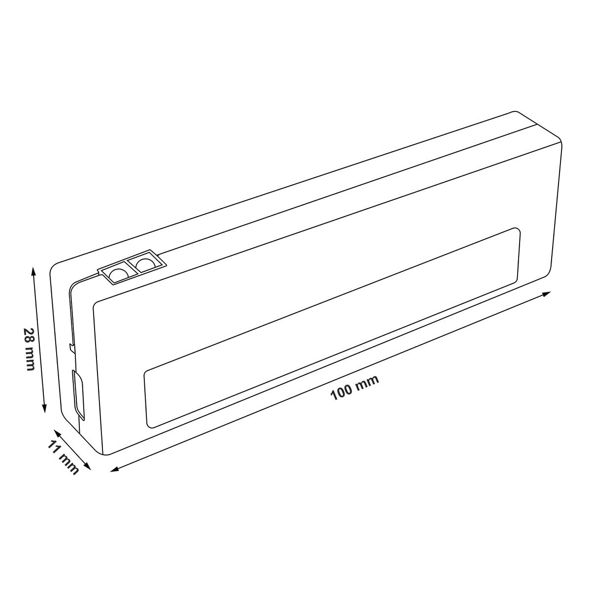 Luminus Sensor Activated Rechargeable LED Drawer Lights - 4 Pack Luminus Sensor Activated Rechargeable LED Drawer Lights - 4 Pack