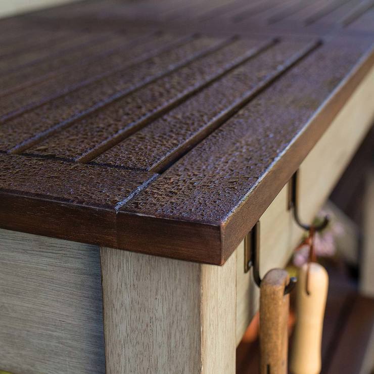 Costco Potting Bench For Sale Pike and Main Outdoor 5ft 4" (163cm) Wooden Potting Bench | Costco UK