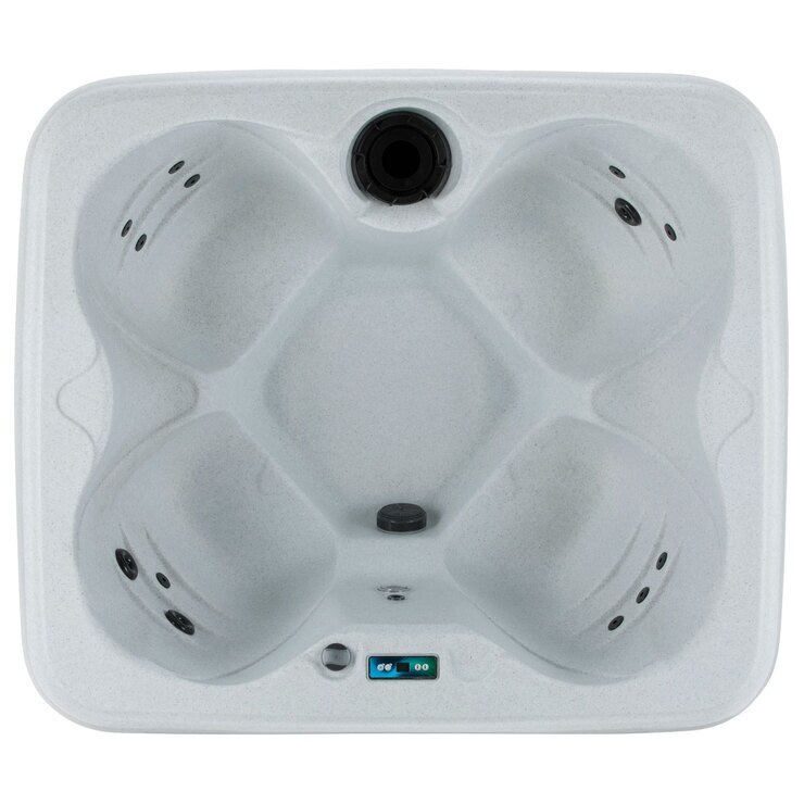 California Spa 13-Jet Malibu Roto Molded 4 Person Hot Tub in White - Delivered and Installed