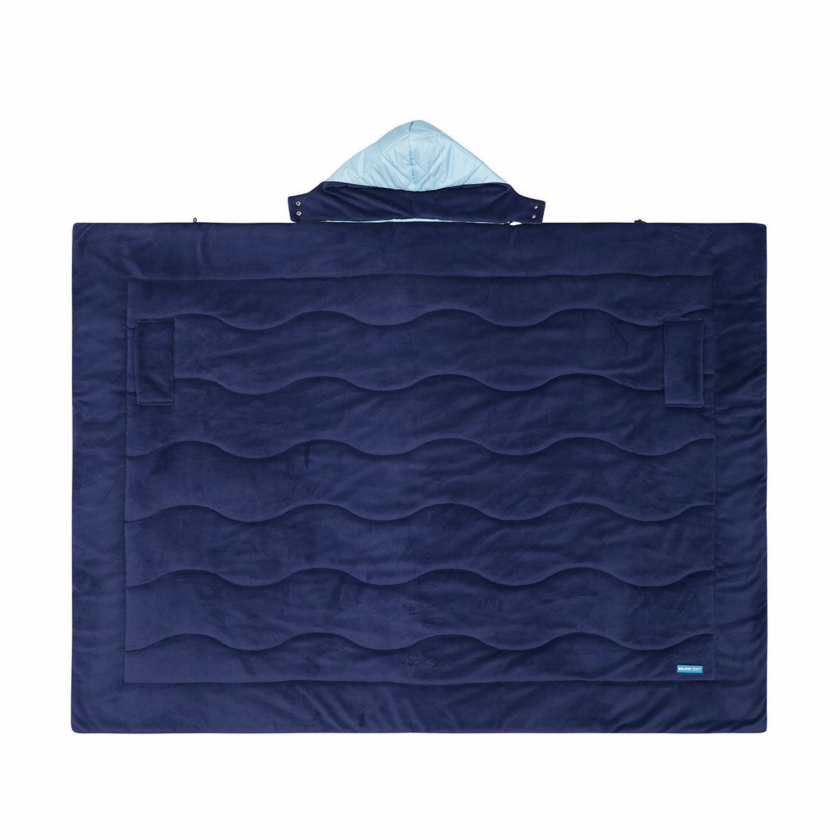 Below Zero Outdoor Wearable Blanket, Blue