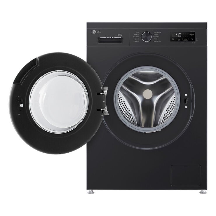 LG Series 2 W4X1095NNK, 9/5kg Washer Dryer, E Rated in Black