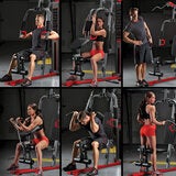 Lifestyle image of people using the home gym Lifestyle image of people using the home gym