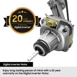 Digital Inverter Motor infographics