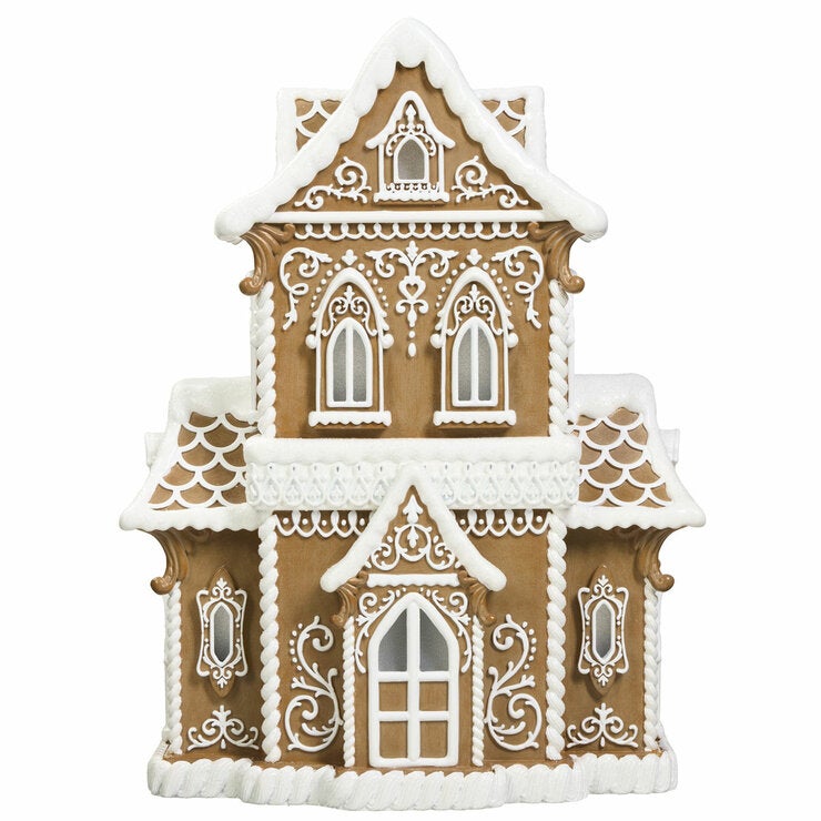 Gingerbread House With LED Lights Gingerbread House With LED Lights