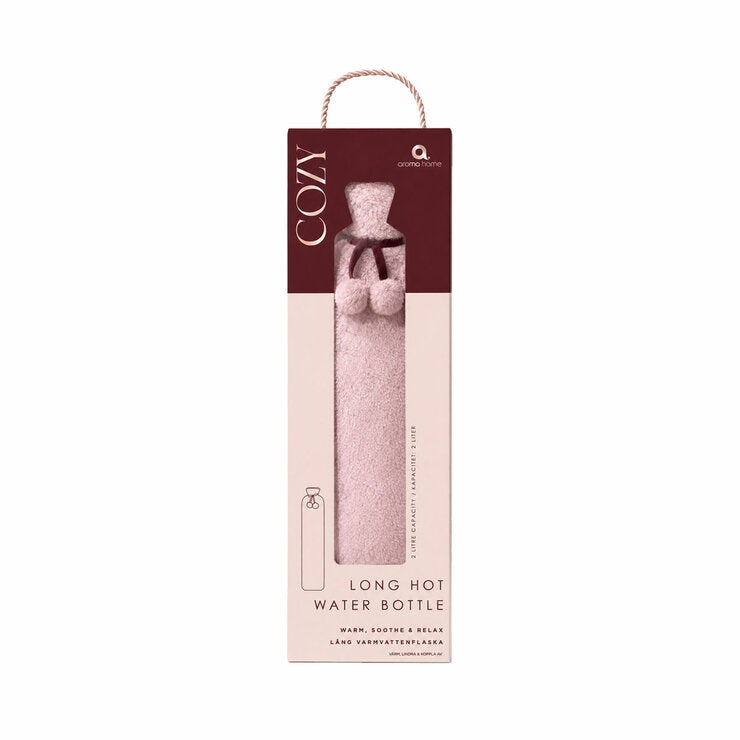 Aroma Home Long Hot Water Bottle in 2 Colours Aroma Home Long Hot Water Bottle in 2 Colours