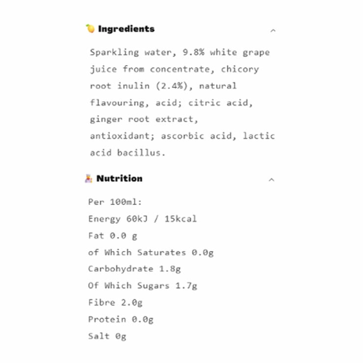 Nutritional Information Nutritional Information