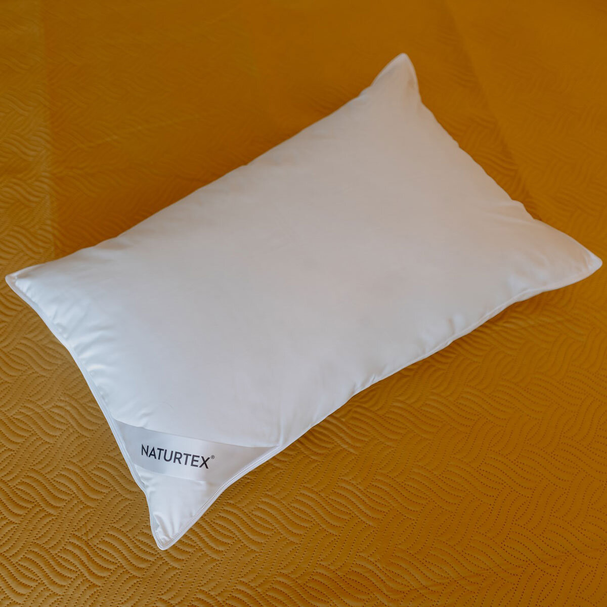 Naturtex Hungarian Goose Down 3-Chamber Pillow, King Size 50 x 90 cm