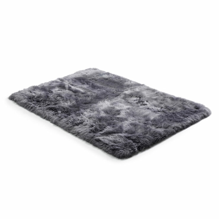 Bowron Sheepskin Area Rug 120 x 180cm in Dover