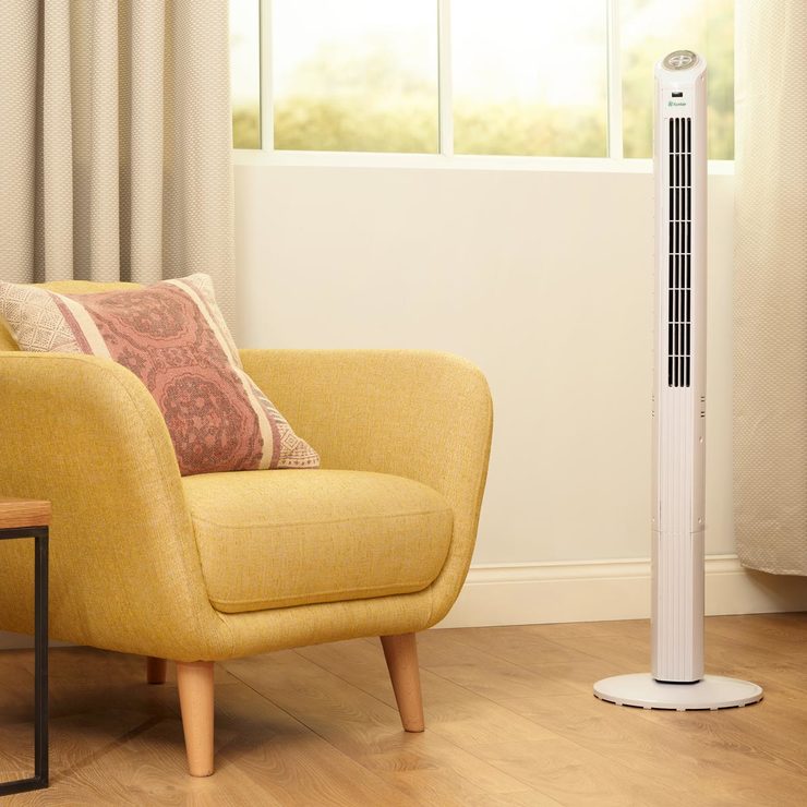 Dimplex Xpelair Mont Blanc Tower Fan, Ice White Costco UK