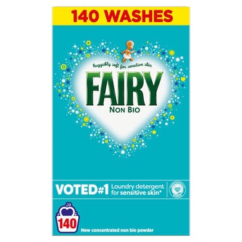 Fairy Non Bio Powder, 140 Wash