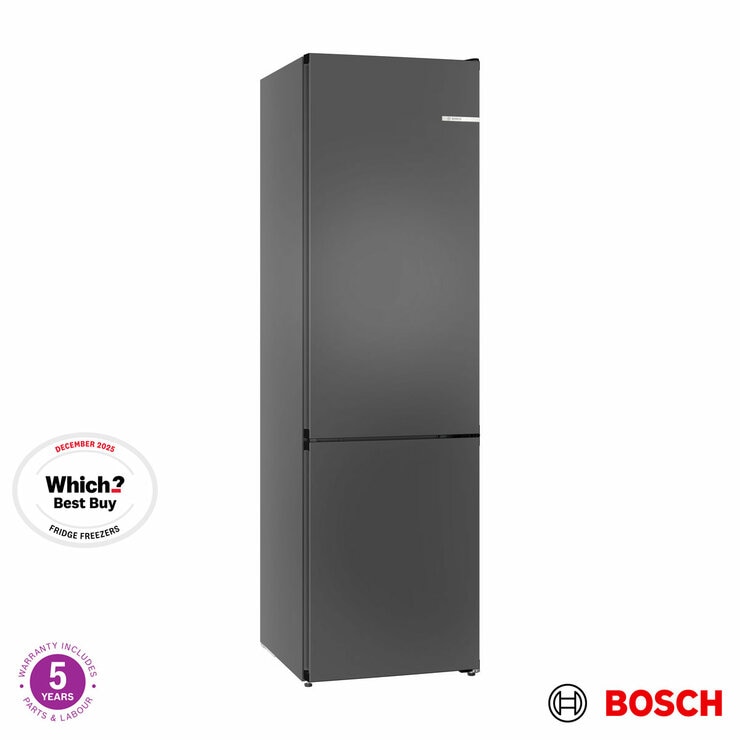 Bosch KGN39OCAFG Fridge Freezer, A Rated in Grey Bosch KGN39OCAFG Fridge Freezer, A Rated in Grey