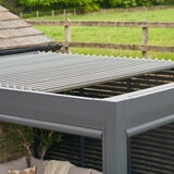 Sunvilla 9ft 10" x 13ft 2" (3 x 4m) Full Electric Louvered Pergola with LEDs Sunvilla 9ft 10" x 13ft 2" (3 x 4m) Full Electric Louvered Pergola with LEDs
