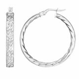 14ct Yellow Gold Hoop Earrings