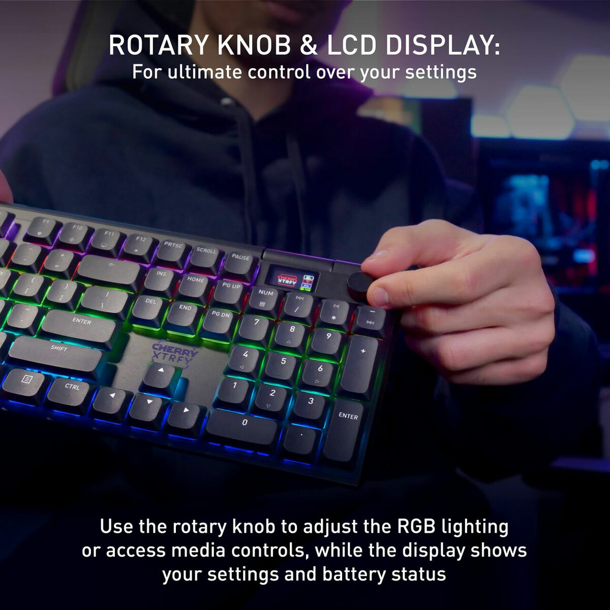Cherry XTRFY MX 10.1 Wireless Gaming Keyboard Cherry XTRFY MX 10.1 Wireless Gaming Keyboard