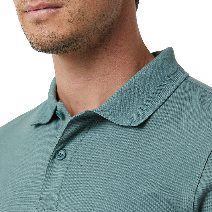 32 Degrees Men's Pique Polo in Green