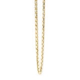 14ct Yellow Gold Rectangle Interlocking Necklace