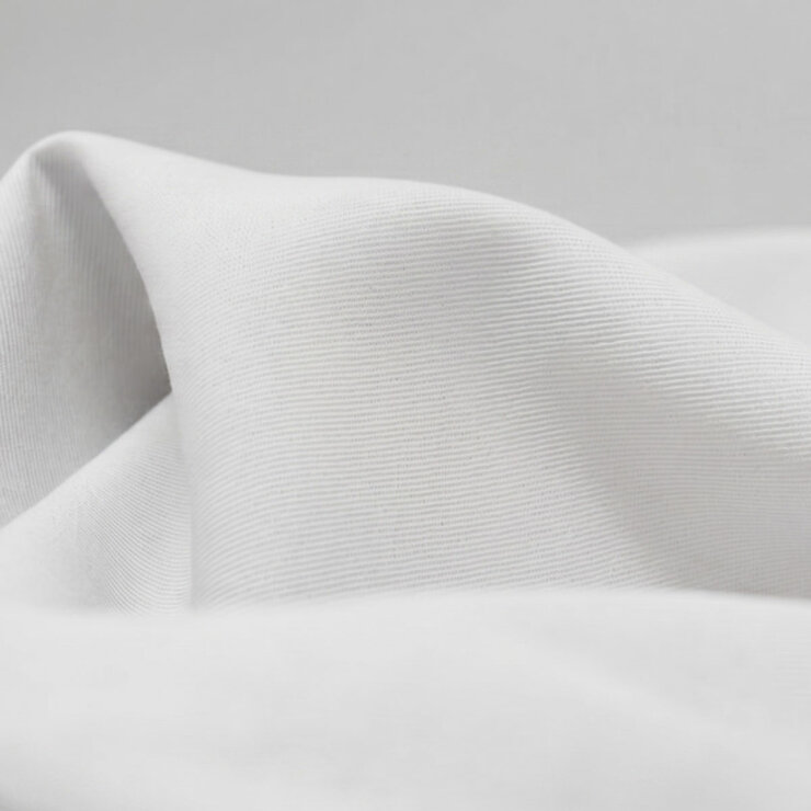 Panda Bamboo & French Linen White Fitted Sheet in 3 Sizes Panda Bamboo & French Linen White Fitted Sheet in 3 Sizes