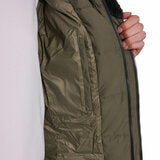 DKNY Women's Puffer Coat with Plush Hood DKNY Women's Puffer Coat with Plush Hood
