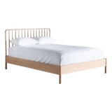 Gallery Wycombe Natural Oak Bed Frame, King