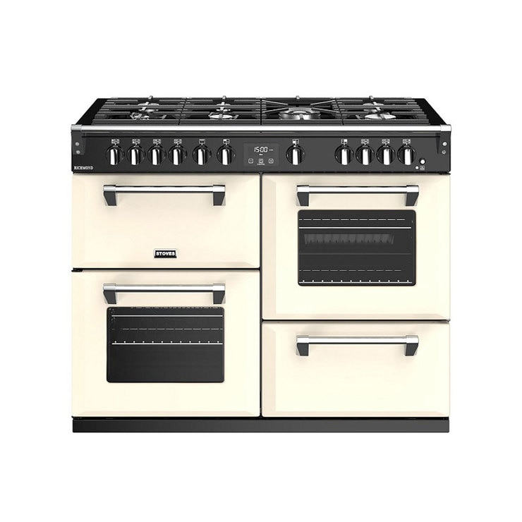 Stoves Richmond S1000G, 100cm Gas Range Cooker A Rated in 3 Colours Costco UK