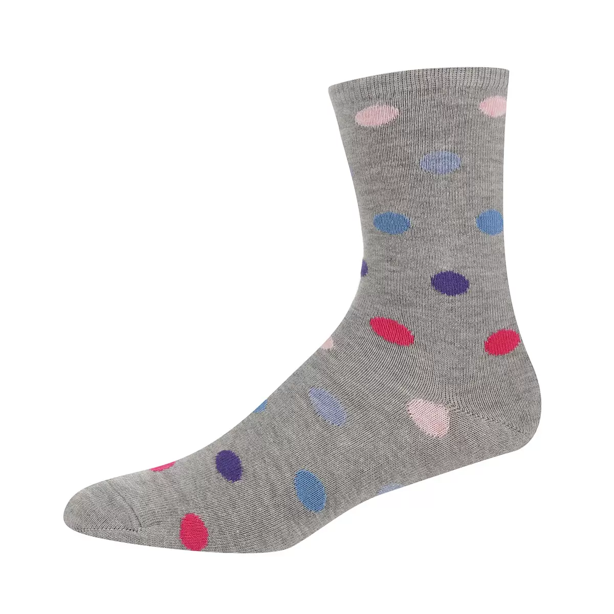 DKNY Women's Patterned Socks, 6 Pack in Blue