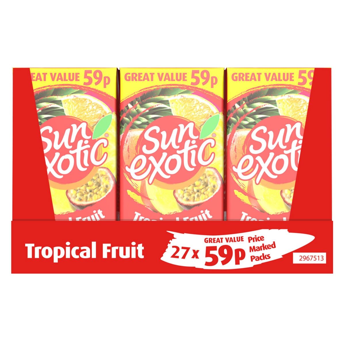 front on shot of box of cartons