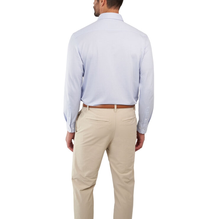 Kirkland Signature Men's Knit Dress Shirt