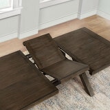 Blakely Extending Dining Table 6 Cross Back Chairs Sea