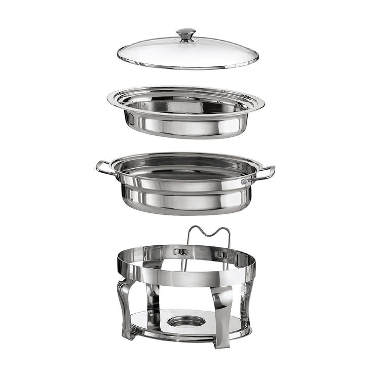 Tramontina Proline Oval Chafing Dish, 3.9L