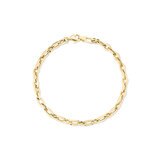 14ct Yellow Gold Paperclip Link Bracelet