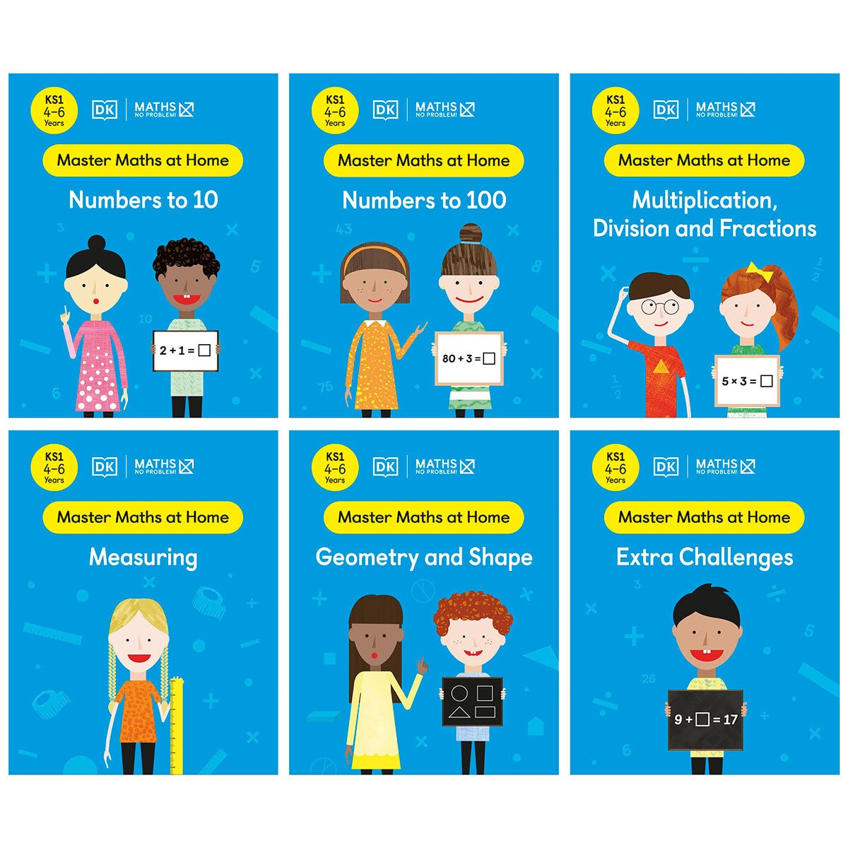 Maths No Problem Age 4-6