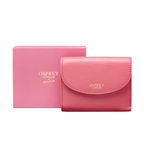 Osprey London Tilly Grainy Hide Leather Women's Purse, Guava with Gift Box