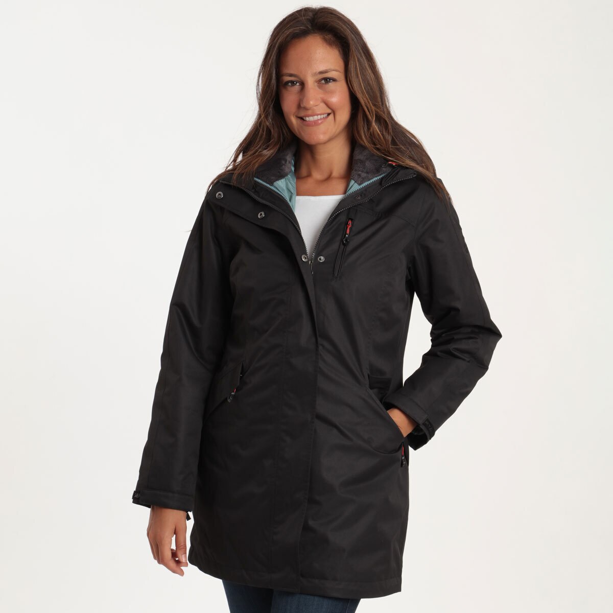 womens black 3 in 1 jacket