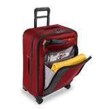 Briggs & Riley ZDX Medium Large Expandable Spinner In Brick