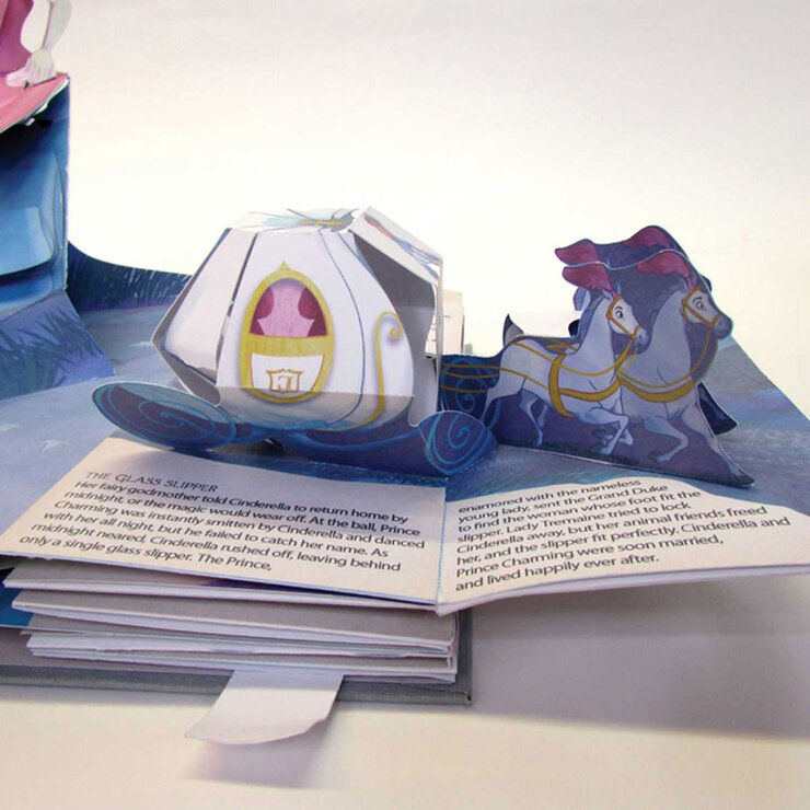 Page spread of Disney Princess pop up Page spread of Disney Princess pop up