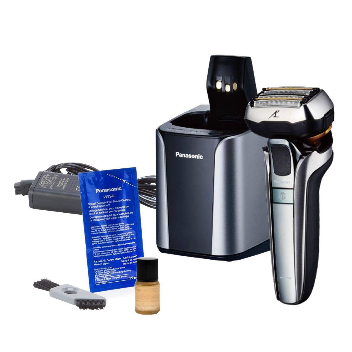 Panasonic ESLV9Q Men's Electric Wet & Dry Shaver with Cleaning