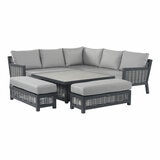 Bramblecrest Portofino 4 Piece Deep Seating Patio Set