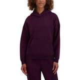DKNY Sport Women's Fleece Hoodie in Purple