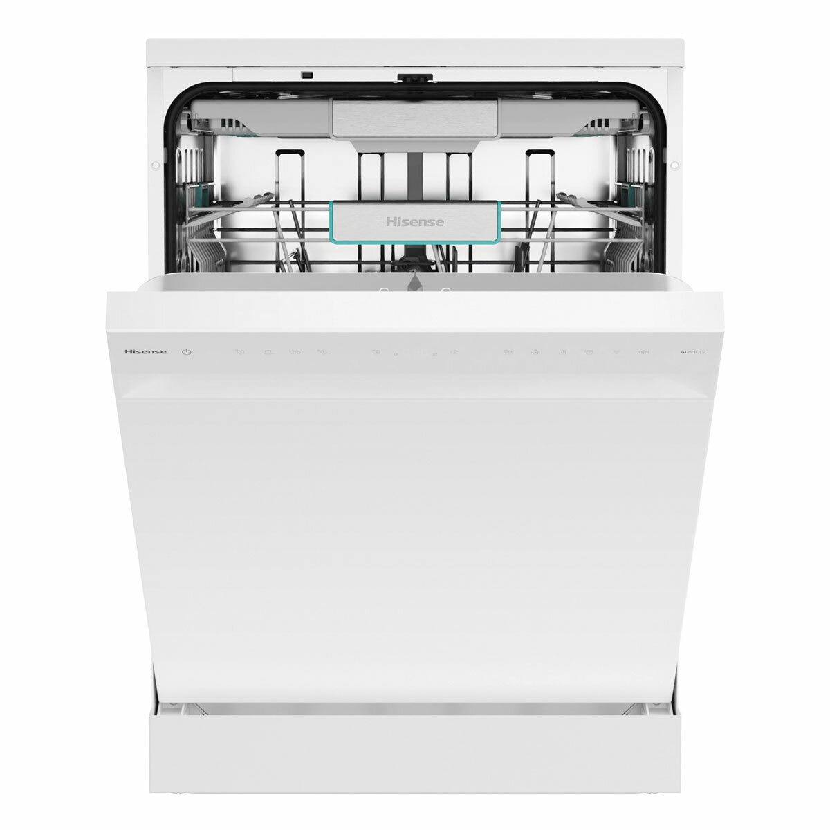 Hisense HS673A90WUK, 16 Place Settings Dishwasher, A Rated in White