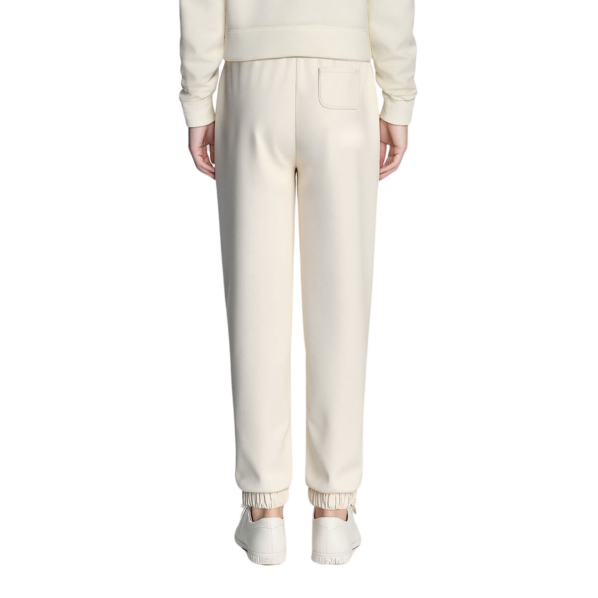 Aeropostale Ladies Embroidered Jogger in Cream