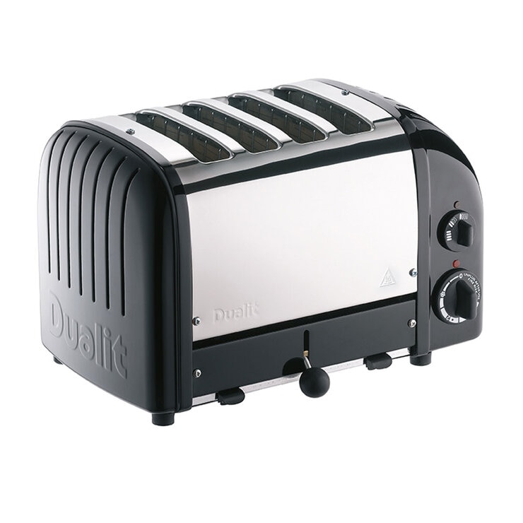 Front profile of Dualit 4 slot toaster Front profile of Dualit 4 slot toaster