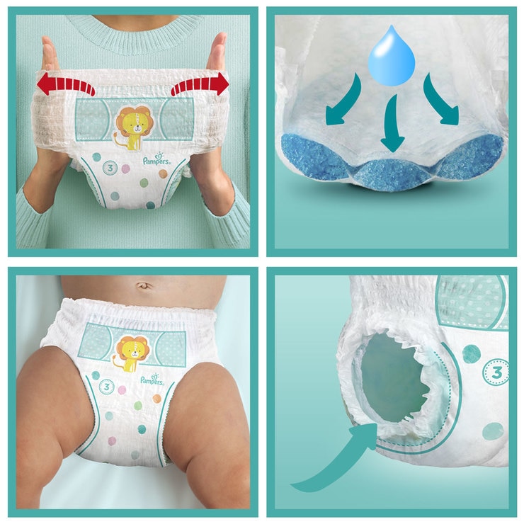 Pampers BabyDry Nappy Pants Size 6, 84 Pack Costco UK