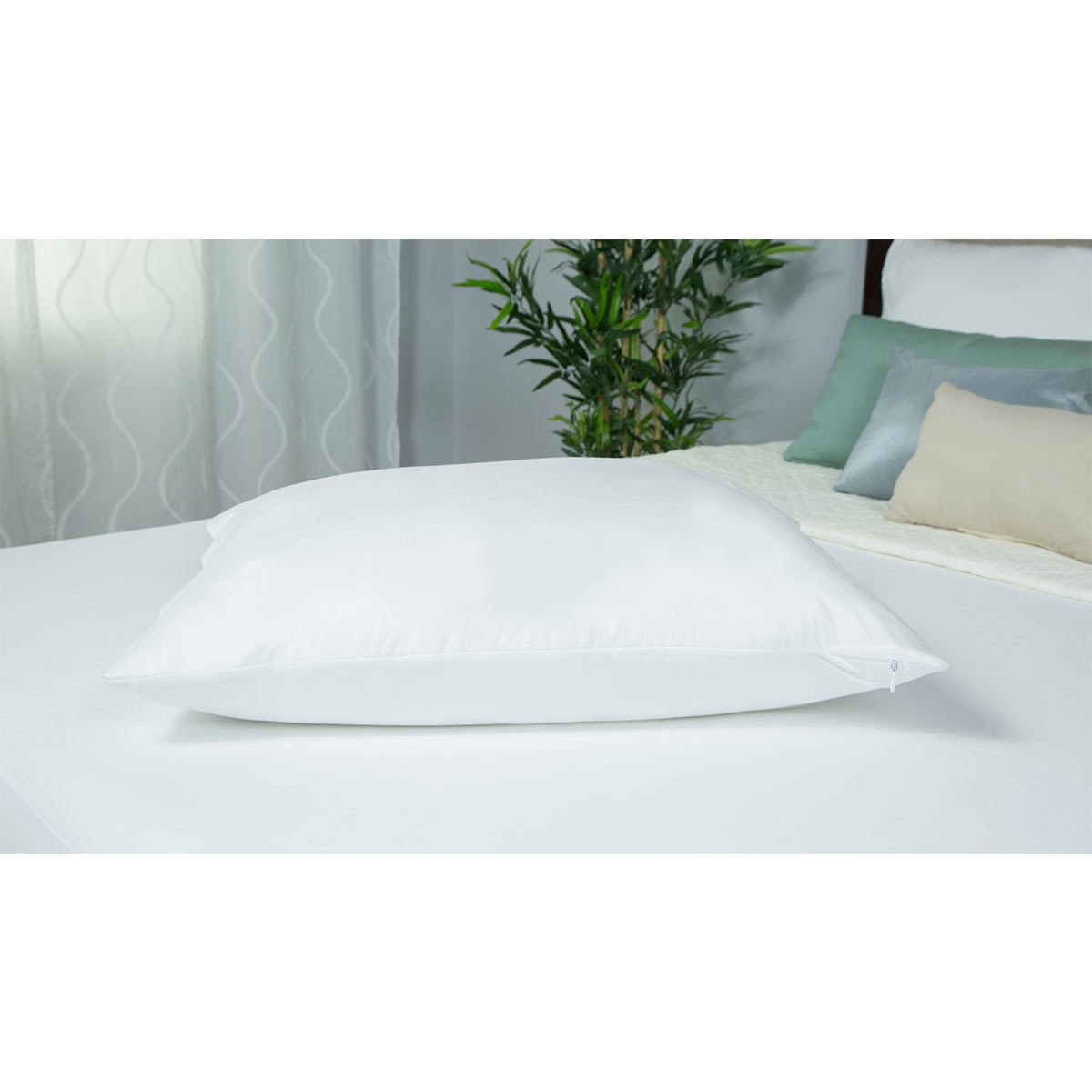 Protect-A-Bed Tencel Cool Pillow Protector 75 x 50 cm, 2 Pack