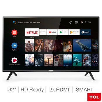 TCL 32ES568 32 Inch HD Ready Smart Android TV