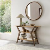 Bentley Designs Kristen Light Oak Console Table