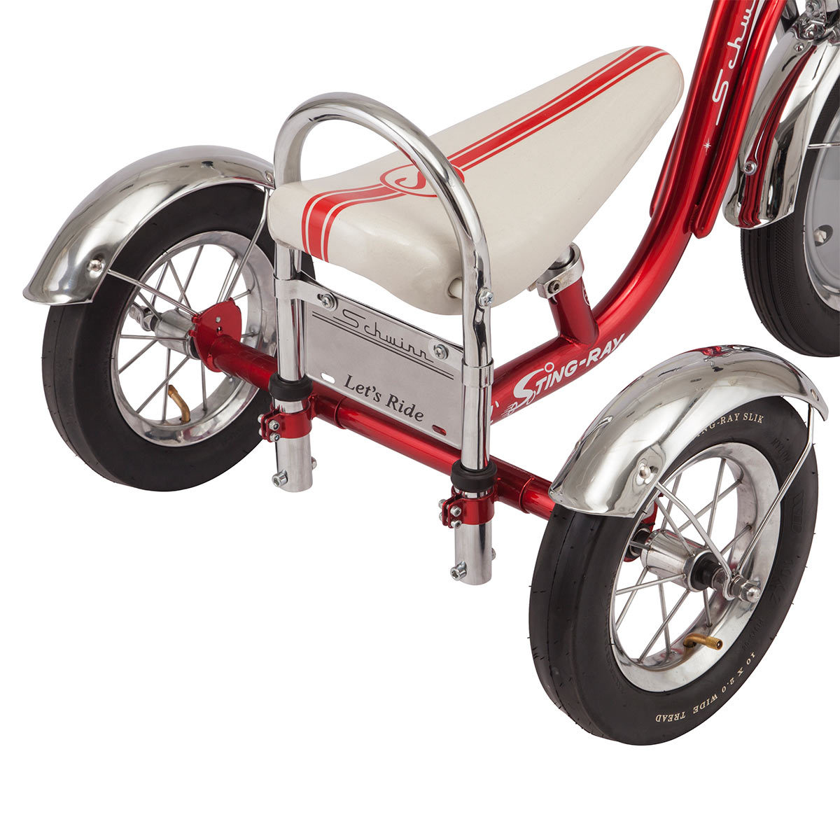 Schwinn Unisex Stingray Trike in red back wheels