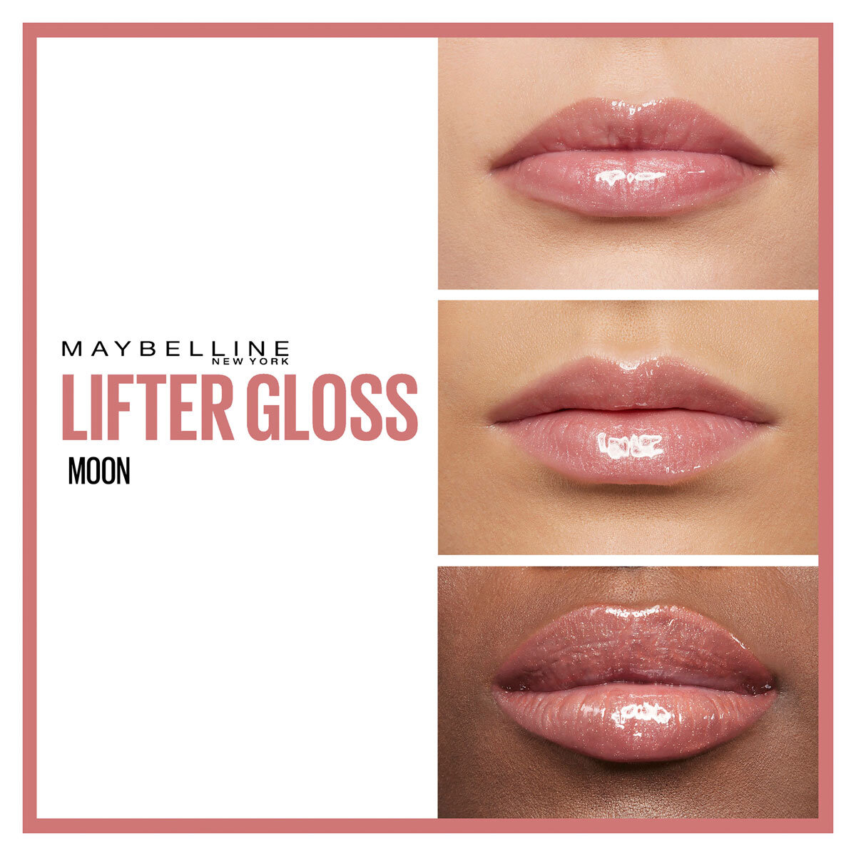 Maybelline New York 3 Pack Lifter Gloss, Ice, Moon & Reef