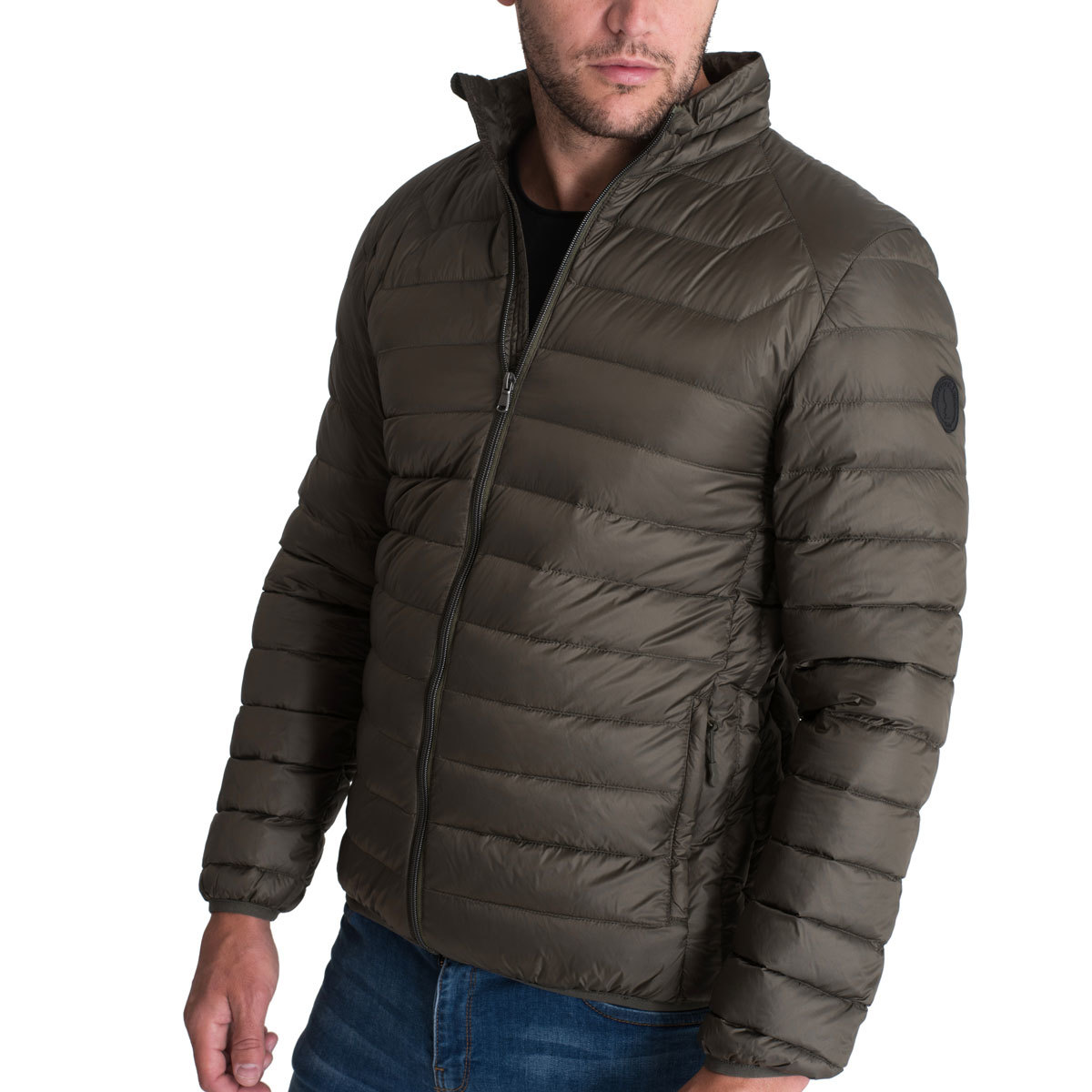 Harvey & Jones Jack Men's Ultra Lightweight Down Jacket in 2 Colours and 5 Sizes