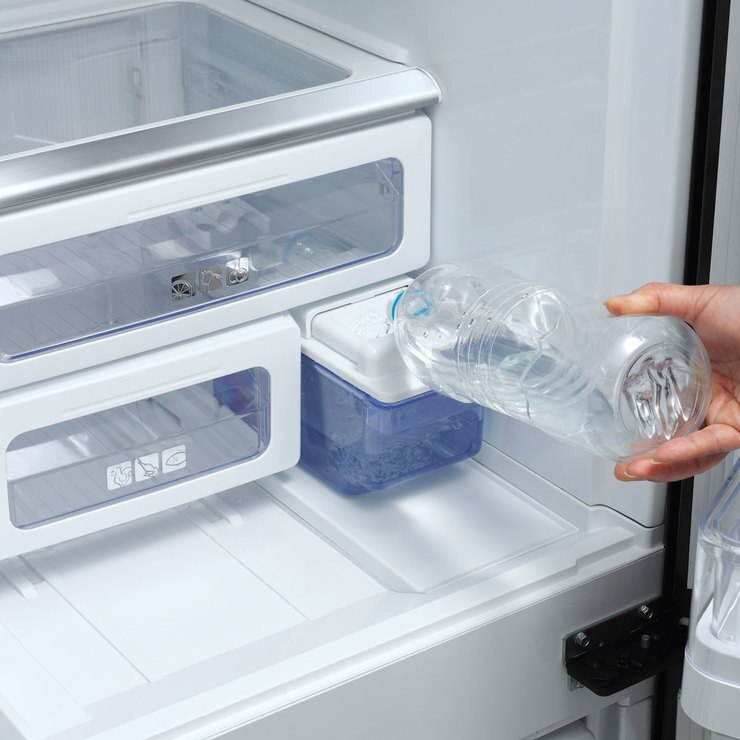 Sharp SJFS820VSL, Multidoor Fridge Freezer A++ Rating in Silver