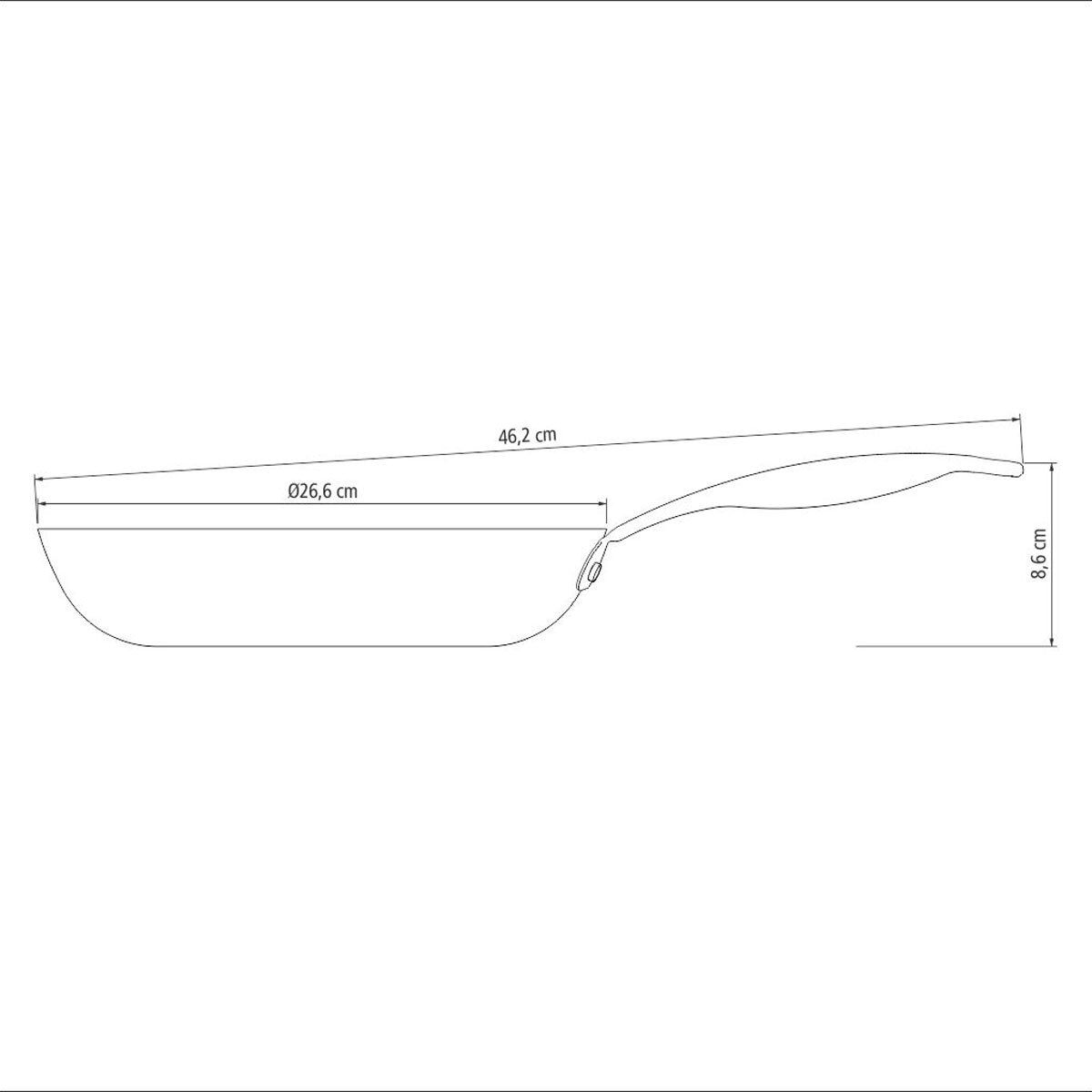 Tramontina Cast Iron Frying Pan, 2 Piece